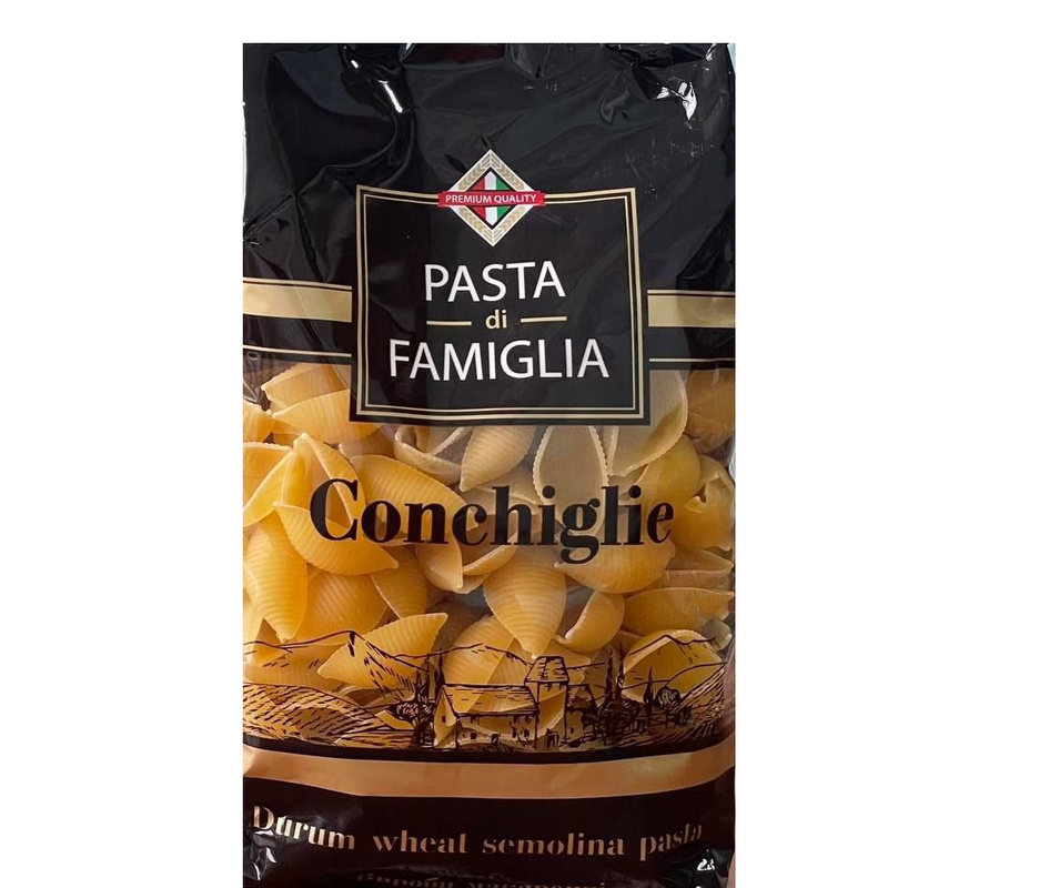 Макаронні вироби Conchiglie PASTA DI FAMIGLIA, 400г